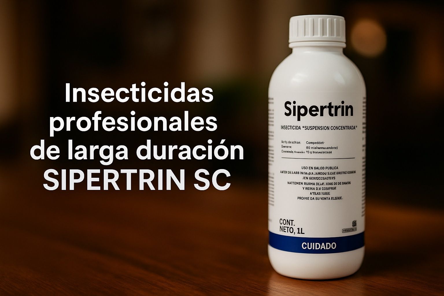 Insecticida Profesional de Larga Duración para el Control de Plagas en Ecuador – SIPERTRIN SC