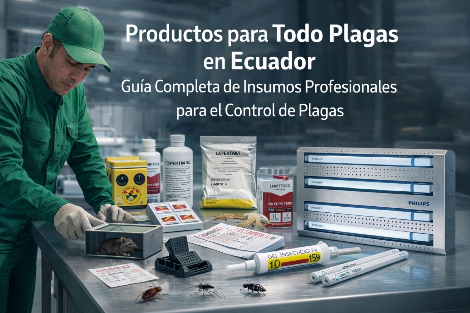 Productos para Todo Plagas en Ecuador | Guía Completa de Insumos Profesionales para el Control de Plagas