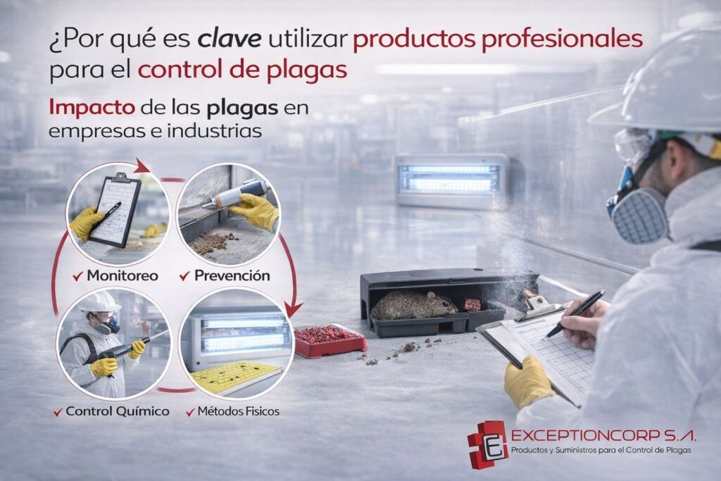 ¿Cómo elegir los productos adecuados según el tipo de plaga?