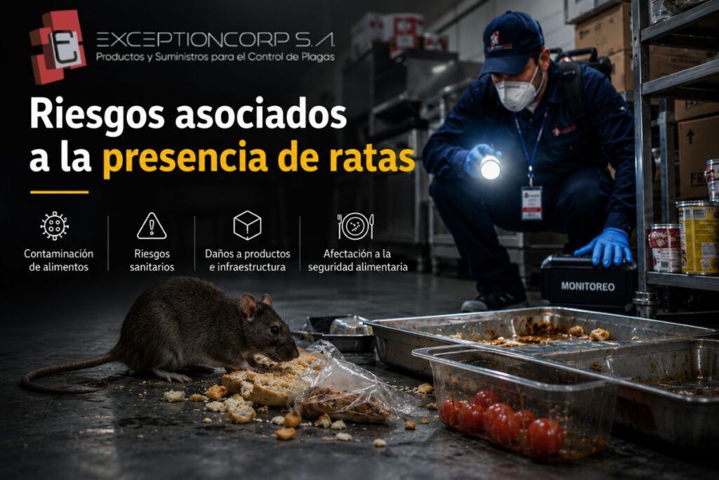 Riesgos asociados a la presencia de ratas
