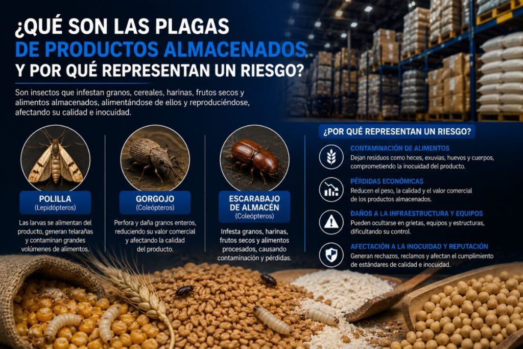 ¿Qué Son las Plagas de Productos Almacenados y Por Qué Representan un Riesgo?