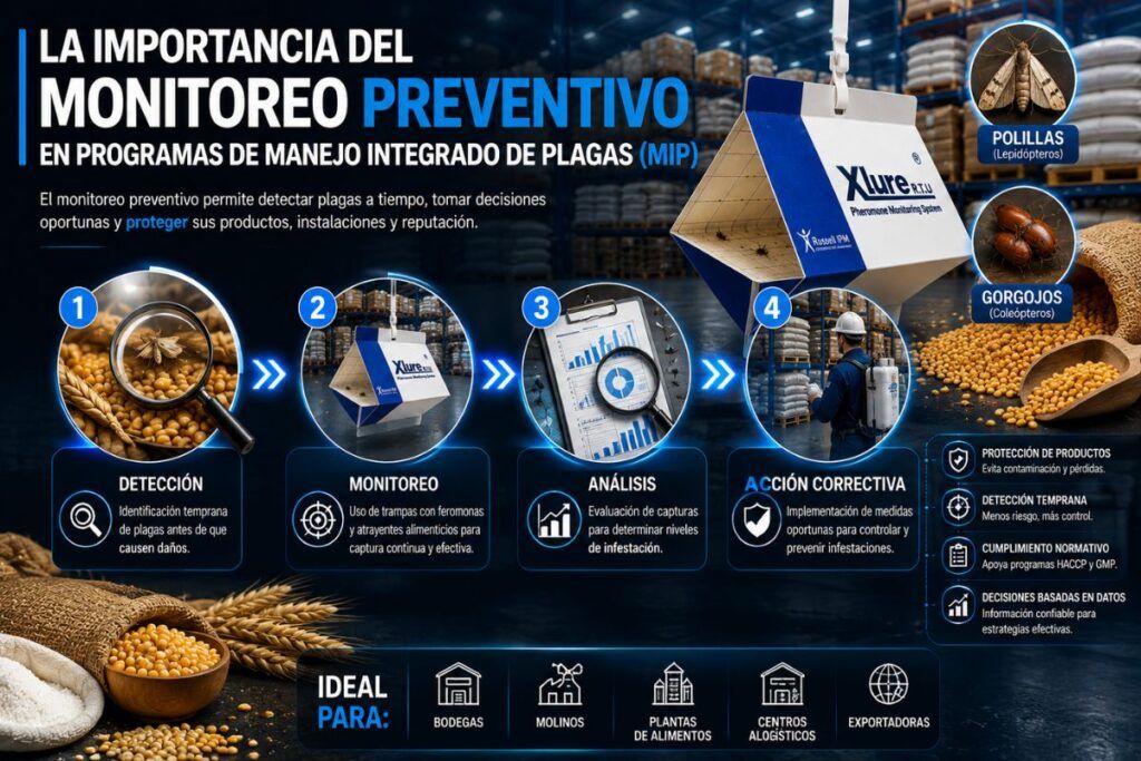 La Importancia del Monitoreo Preventivo en Programas de Manejo Integrado de Plagas (MIP)